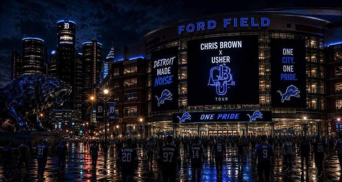 R&B Tour 2026 Detroit concert at Ford Field